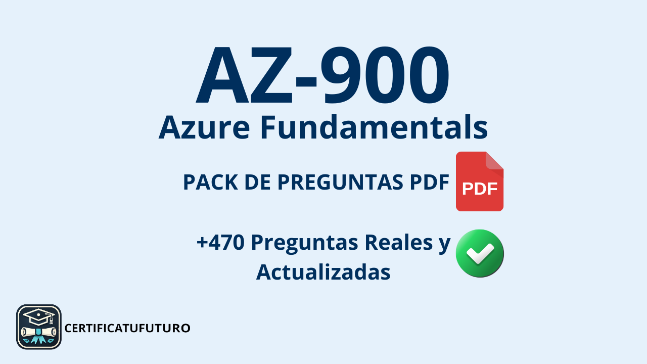 Preguntas Reales del Examen AZ-900 (PDF)