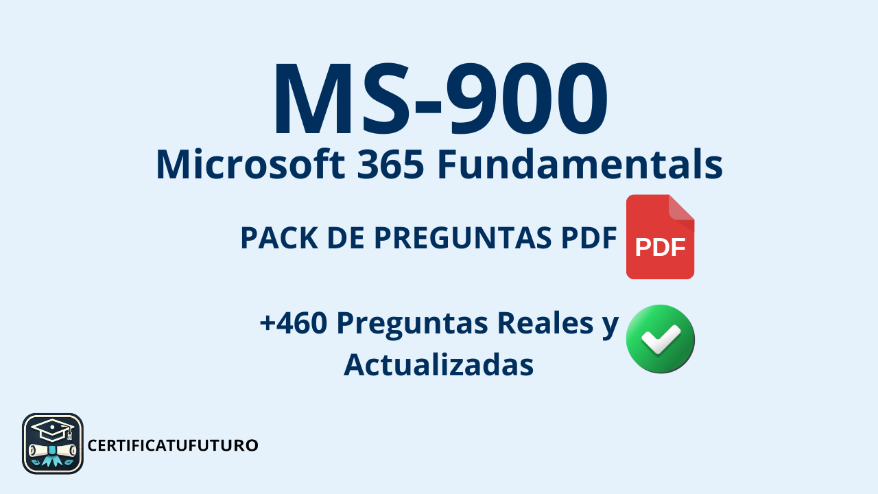 Preguntas Reales del Examen MS-900 (PDF)